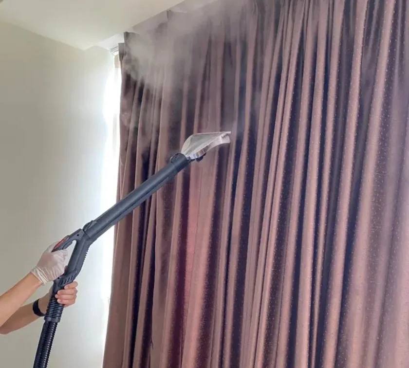 Curtain steam cleaning (2 sides)