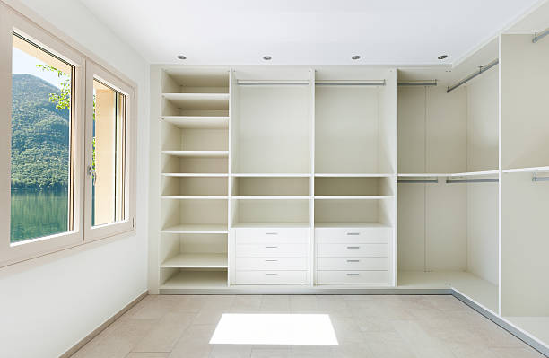Emptying, cleaning and putting back into wardrobe