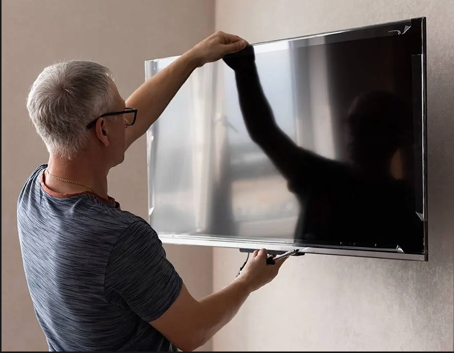 TV mounting.