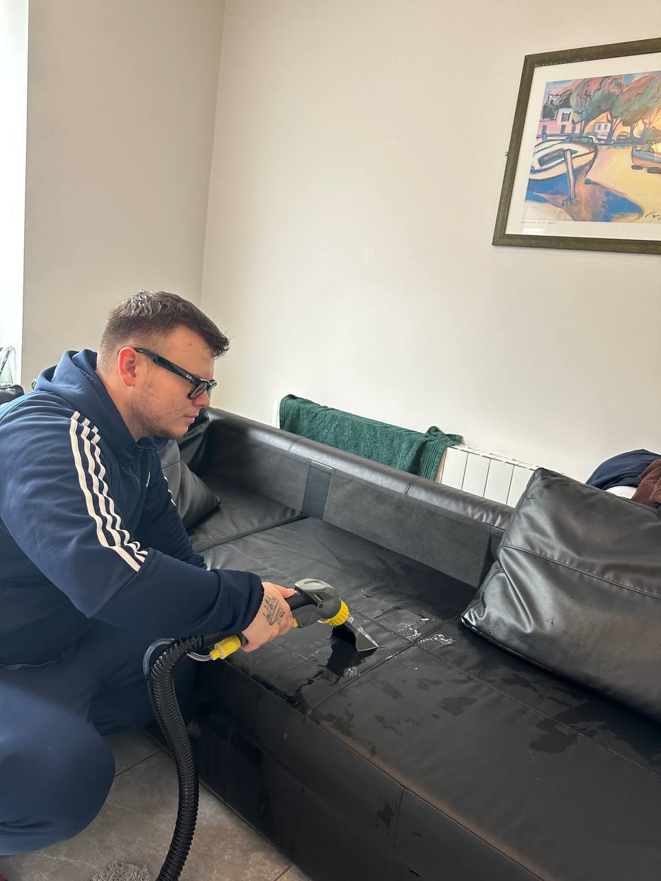 Corner Sofa Cleaning